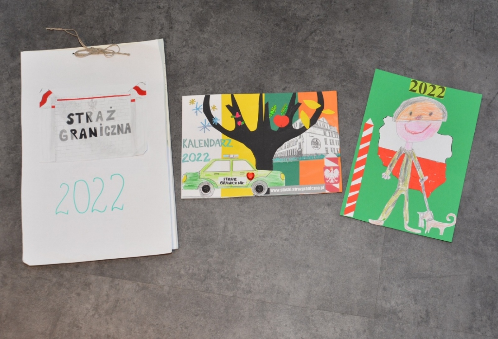 Zdjęcie w galerii na portalu naszraciborz.pl: Julia i Przemek wykonali najładniejsze kartki wiadomości z regionu