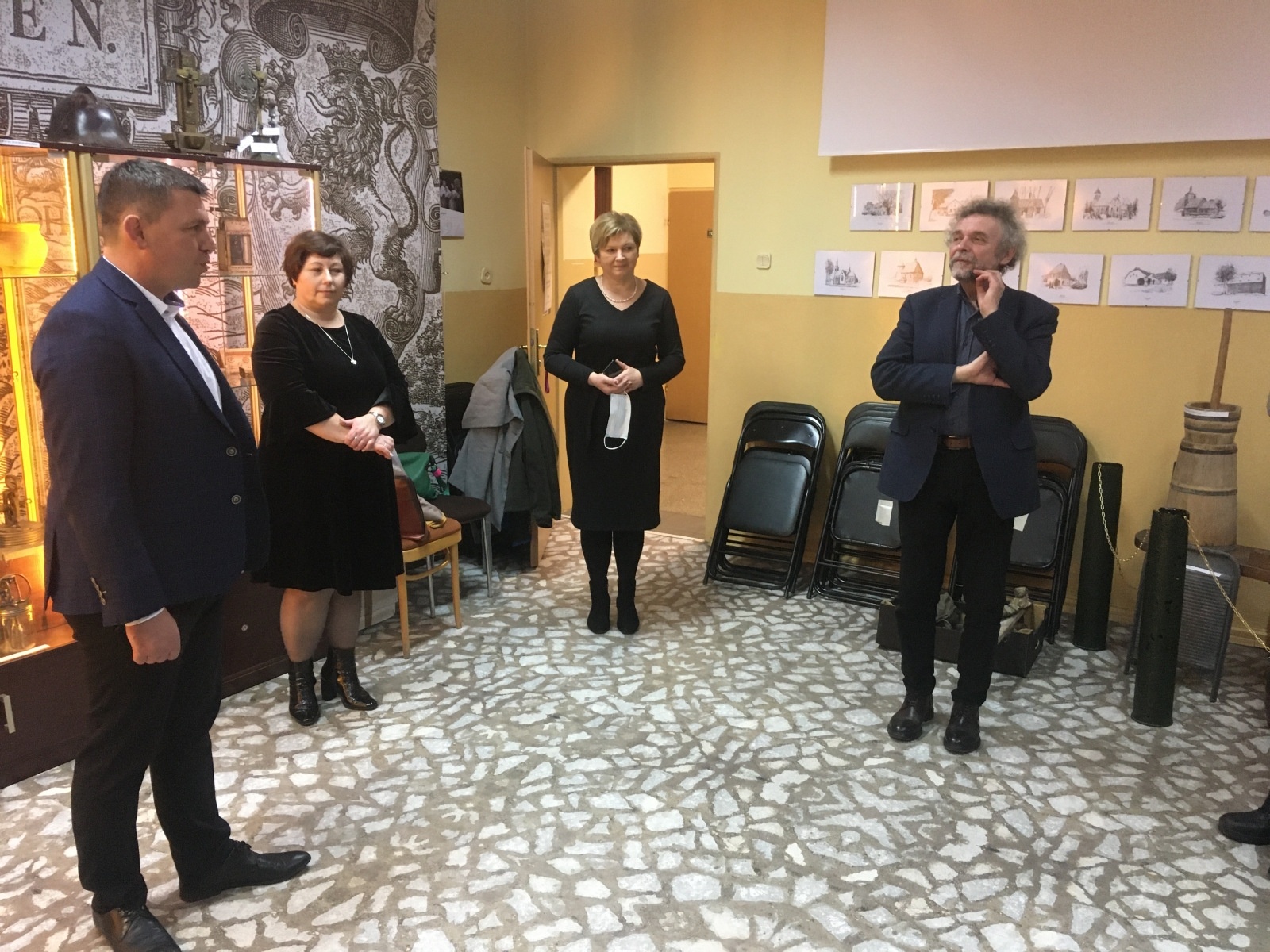 Zdjęcie w galerii na portalu naszraciborz.pl: Śląski konserwator zabytków w gm. Rudnik wiadomości z regionu