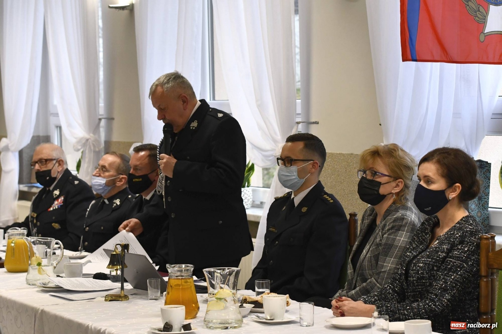 Zdjęcie w galerii na portalu naszraciborz.pl: Zjazd powiatowy OSP wybrał nowy zarząd. Złoty Krzyż Zasługi dla Jana Sochy wiadomości z regionu