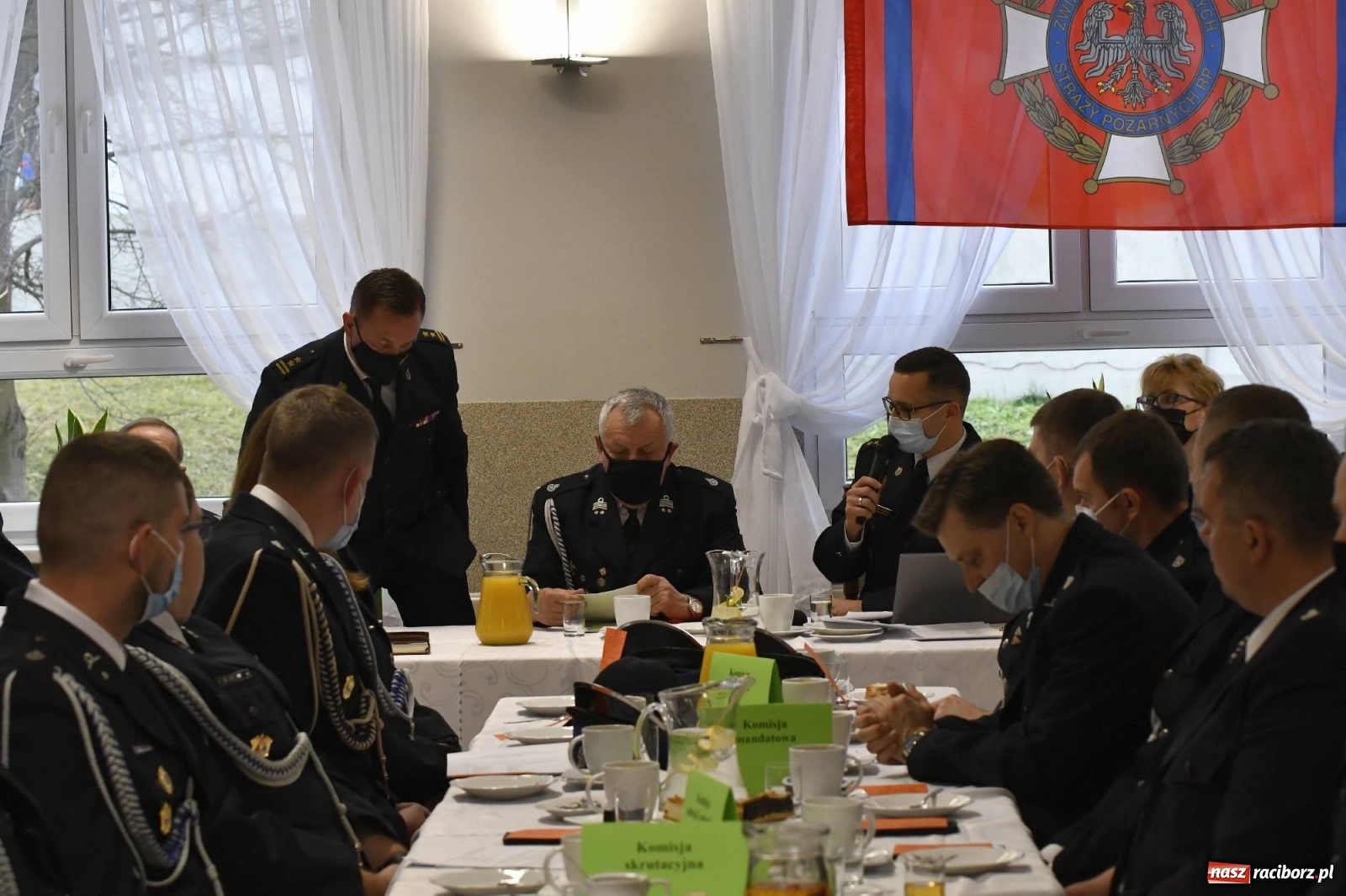 Zdjęcie w galerii na portalu naszraciborz.pl: Zjazd powiatowy OSP wybrał nowy zarząd. Złoty Krzyż Zasługi dla Jana Sochy wiadomości z regionu