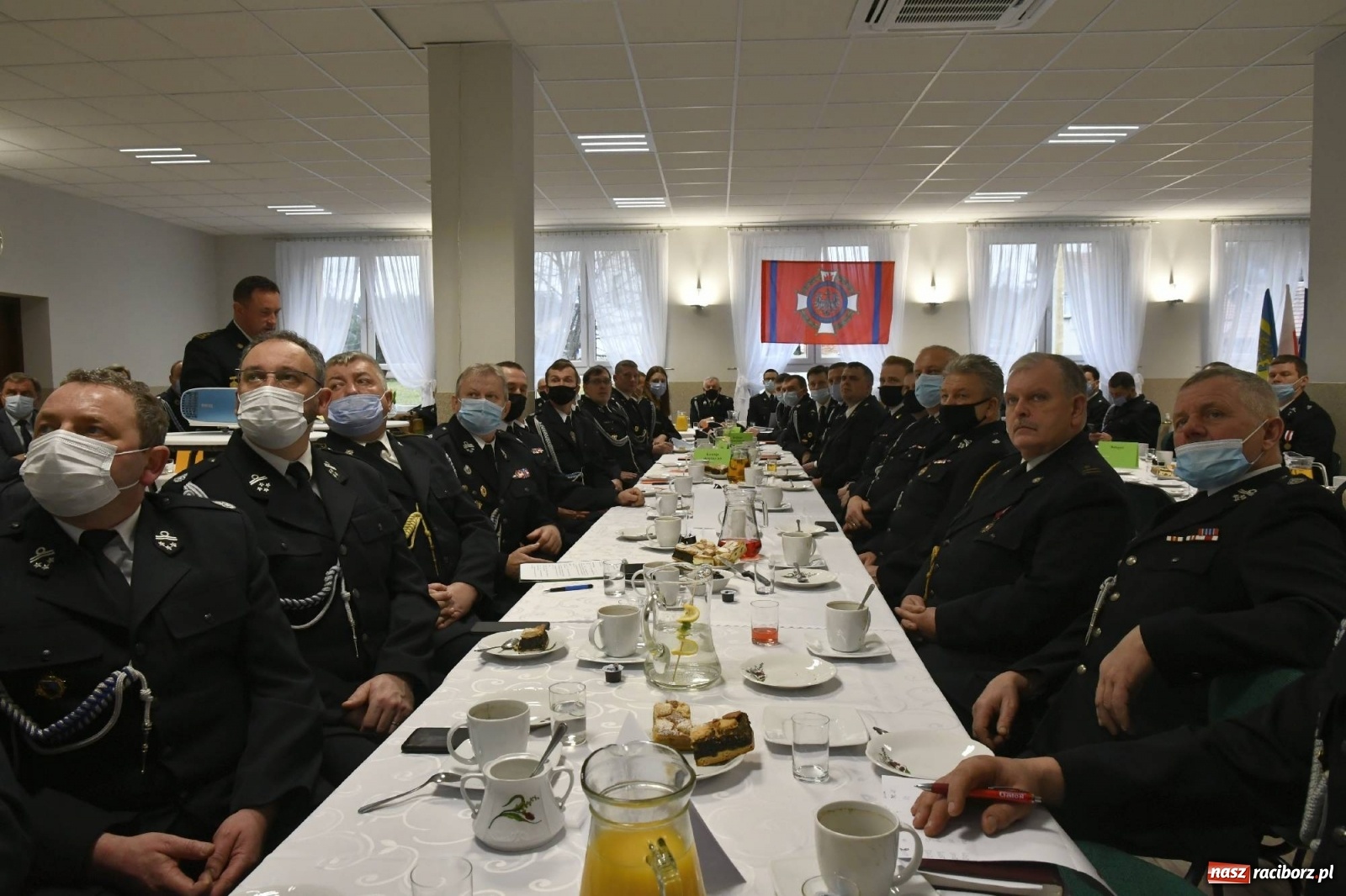 Zdjęcie w galerii na portalu naszraciborz.pl: Zjazd powiatowy OSP wybrał nowy zarząd. Złoty Krzyż Zasługi dla Jana Sochy wiadomości z regionu