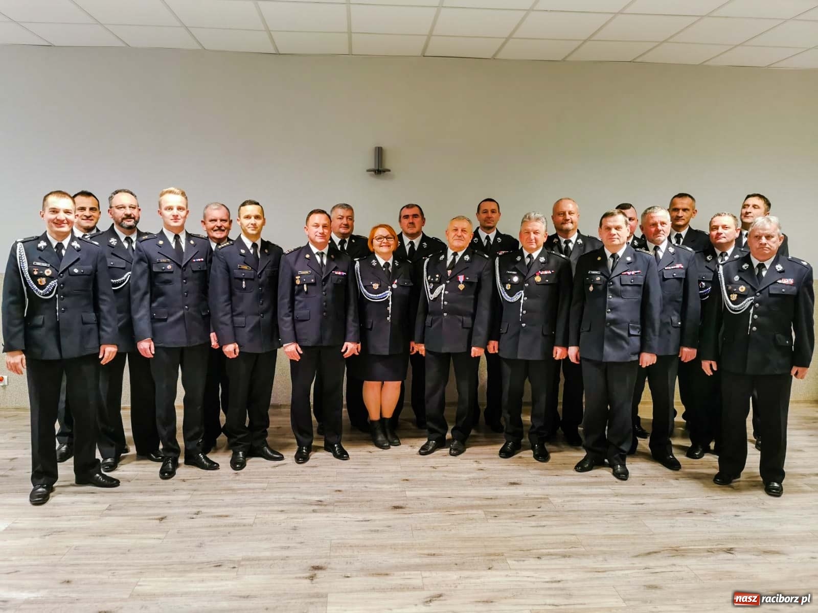 Zdjęcie w galerii na portalu naszraciborz.pl: Zjazd powiatowy OSP wybrał nowy zarząd. Złoty Krzyż Zasługi dla Jana Sochy wiadomości z regionu