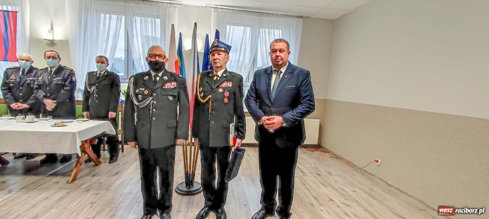 Zdjęcie w galerii na portalu naszraciborz.pl: Zjazd powiatowy OSP wybrał nowy zarząd. Złoty Krzyż Zasługi dla Jana Sochy wiadomości z regionu