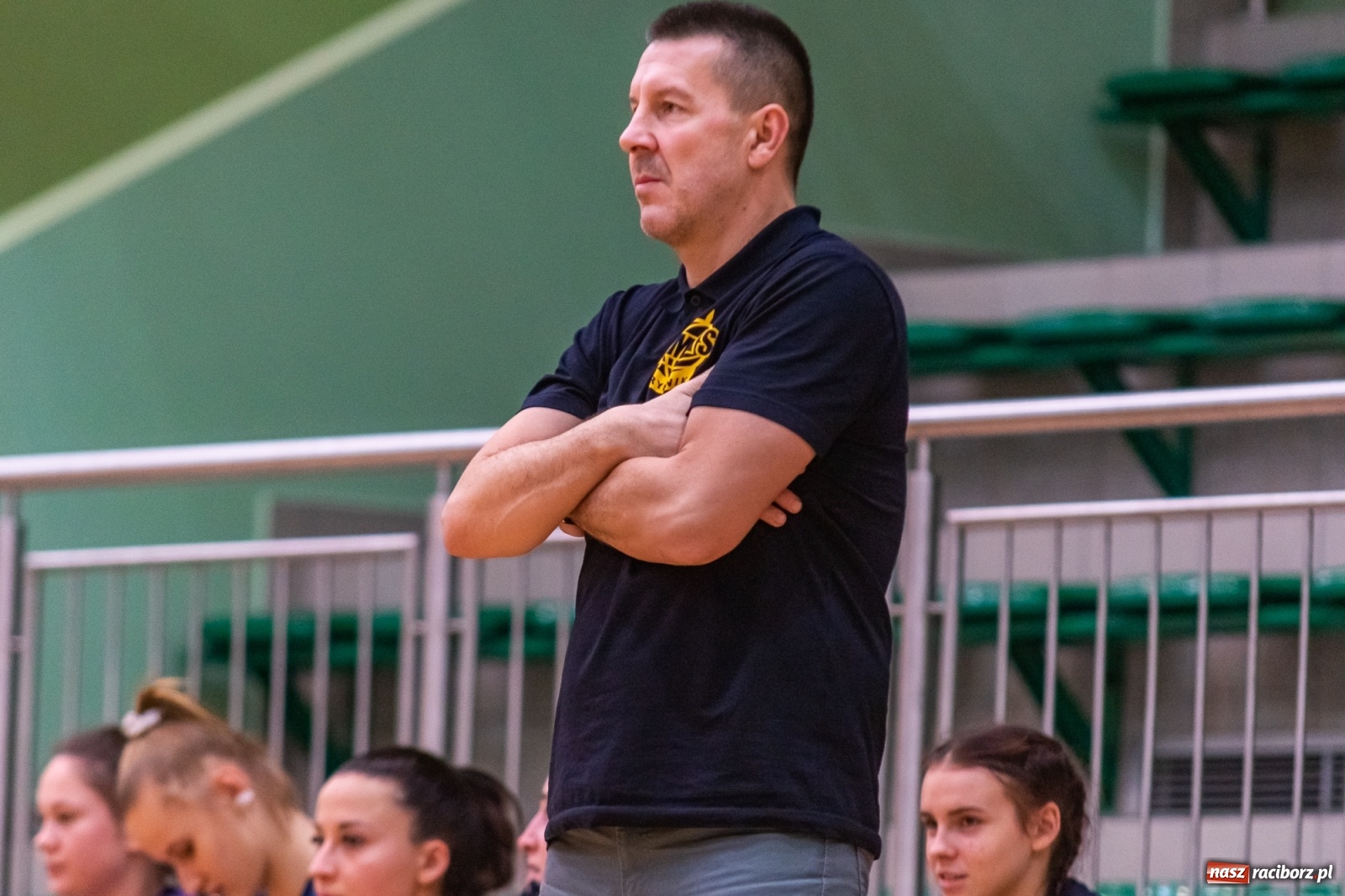 Zdjęcie w galerii na portalu naszraciborz.pl: Koszykówka. RMKS Rybnik górą w Raciborzu [FOTO] wiadomości z regionu