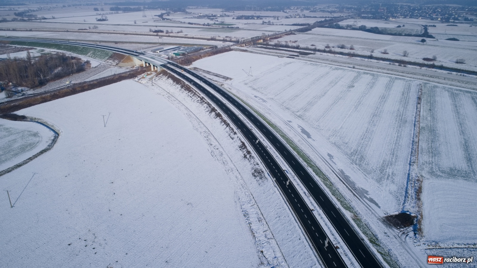 Zdjęcie w galerii na portalu naszraciborz.pl: Raport z budowy wschodniej obwodnicy Raciborza [FOTO i WIDEO] wiadomości z regionu