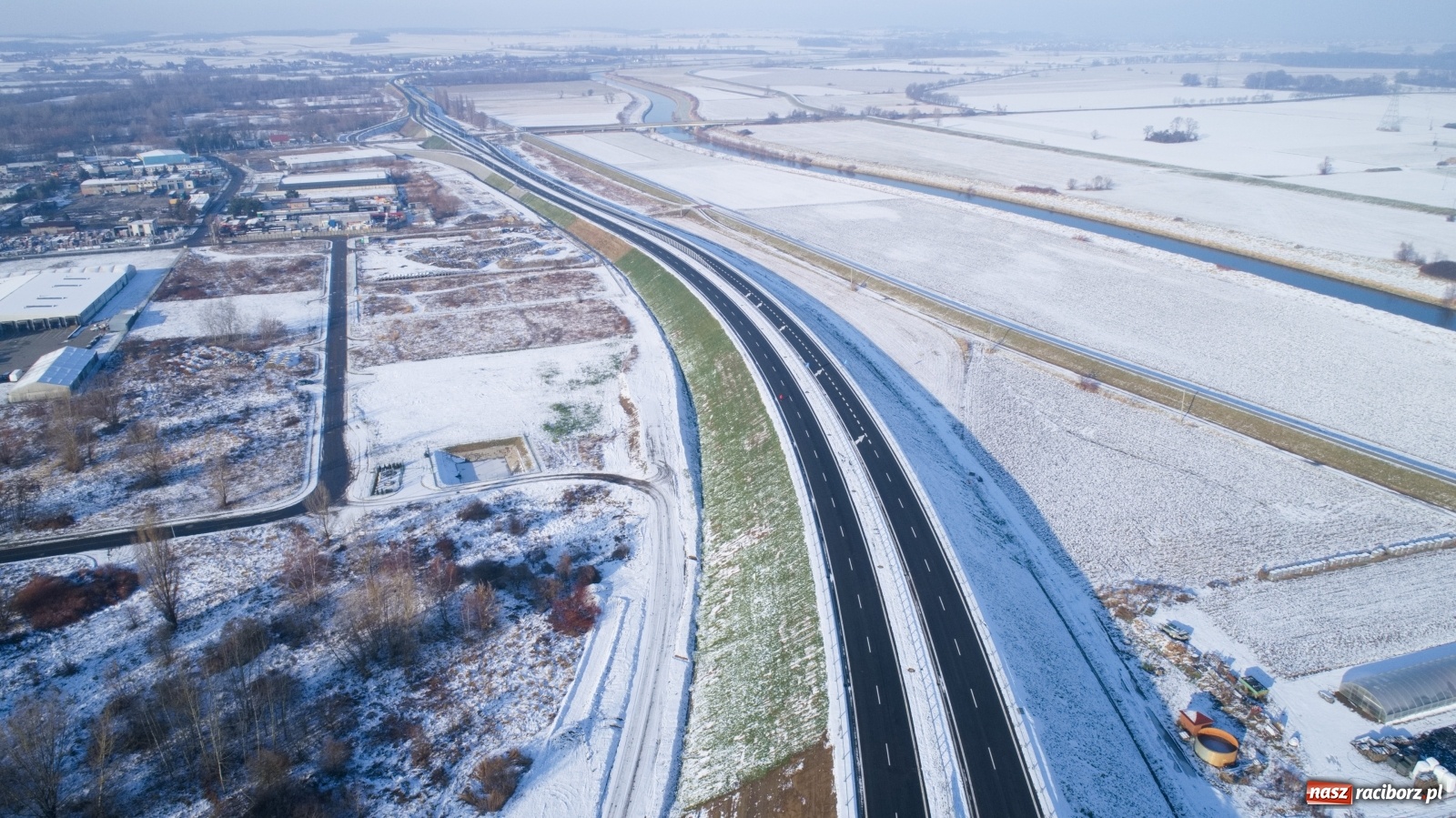 Zdjęcie w galerii na portalu naszraciborz.pl: Raport z budowy wschodniej obwodnicy Raciborza [FOTO i WIDEO] wiadomości z regionu