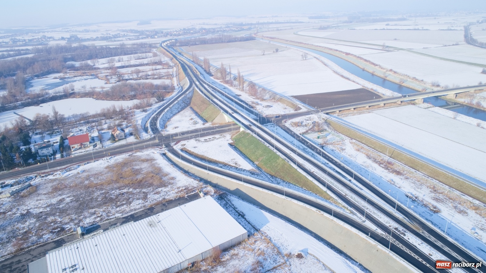 Zdjęcie w galerii na portalu naszraciborz.pl: Raport z budowy wschodniej obwodnicy Raciborza [FOTO i WIDEO] wiadomości z regionu