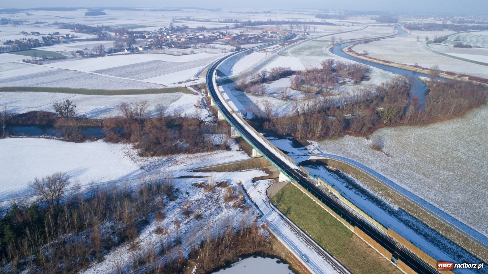 Zdjęcie w galerii na portalu naszraciborz.pl: Raport z budowy wschodniej obwodnicy Raciborza [FOTO i WIDEO] wiadomości z regionu