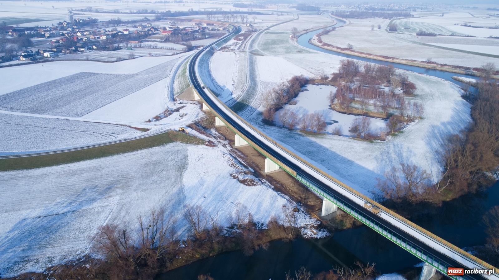 Zdjęcie w galerii na portalu naszraciborz.pl: Raport z budowy wschodniej obwodnicy Raciborza [FOTO i WIDEO] wiadomości z regionu
