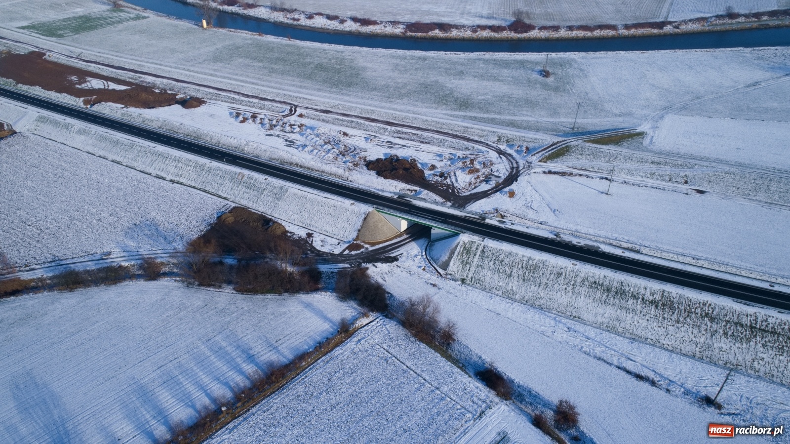 Zdjęcie w galerii na portalu naszraciborz.pl: Raport z budowy wschodniej obwodnicy Raciborza [FOTO i WIDEO] wiadomości z regionu