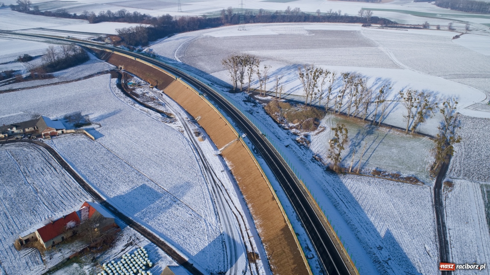 Zdjęcie w galerii na portalu naszraciborz.pl: Raport z budowy wschodniej obwodnicy Raciborza [FOTO i WIDEO] wiadomości z regionu