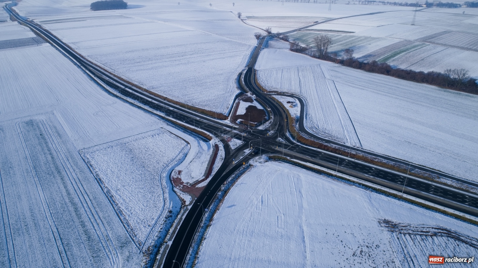 Zdjęcie w galerii na portalu naszraciborz.pl: Raport z budowy wschodniej obwodnicy Raciborza [FOTO i WIDEO] wiadomości z regionu