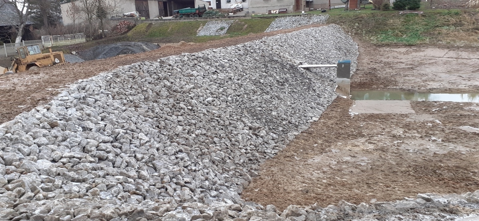 Zdjęcie w galerii na portalu naszraciborz.pl: Zbiornik przeciwpowodziowy w Owsiszczach odbudowany wiadomości z regionu