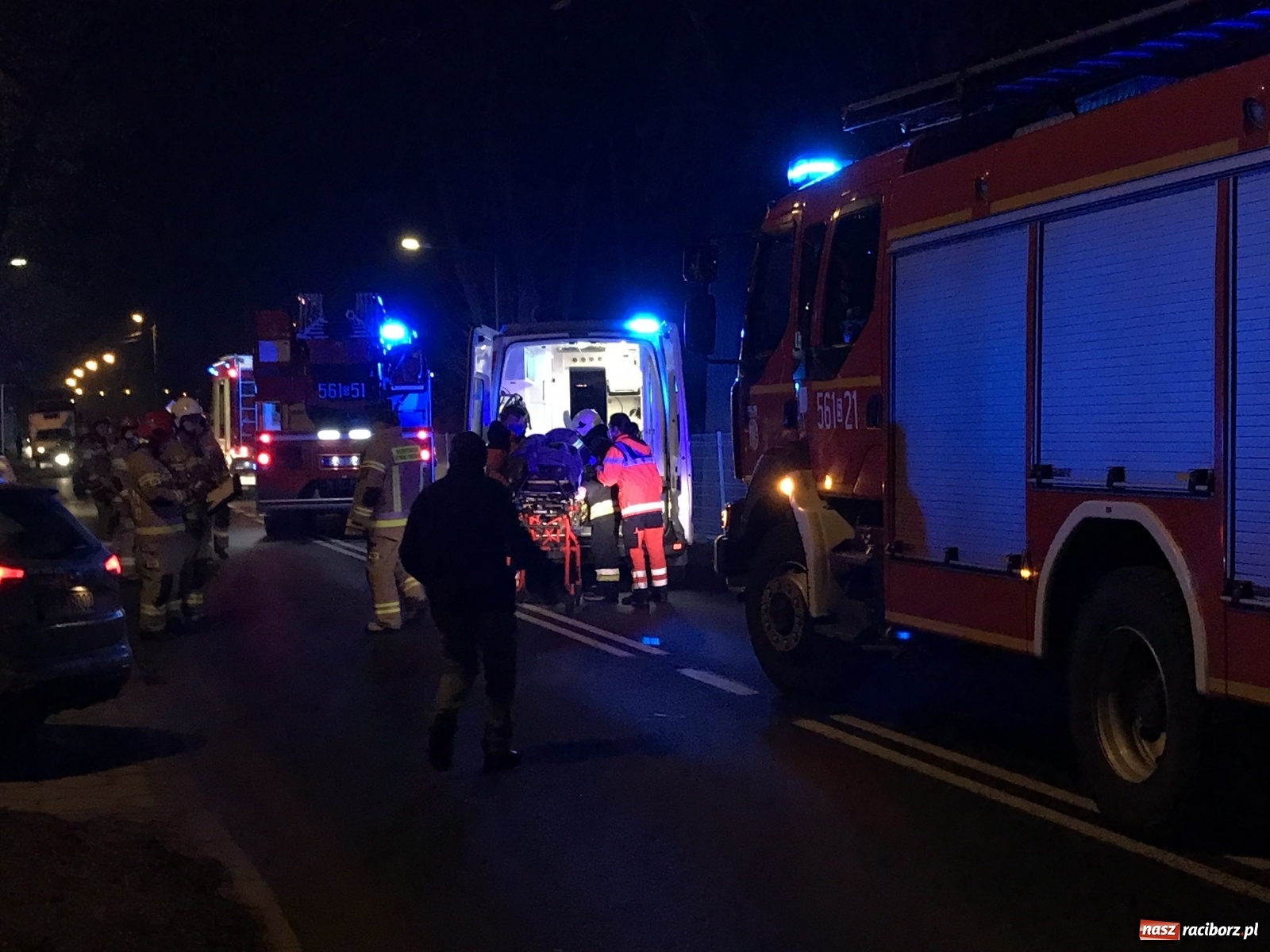 Zdjęcie w galerii na portalu naszraciborz.pl: Dron na drzewie i pechowy upadek strażaka z OSP Brzezie [FOTO i WIDEO] wiadomości z regionu