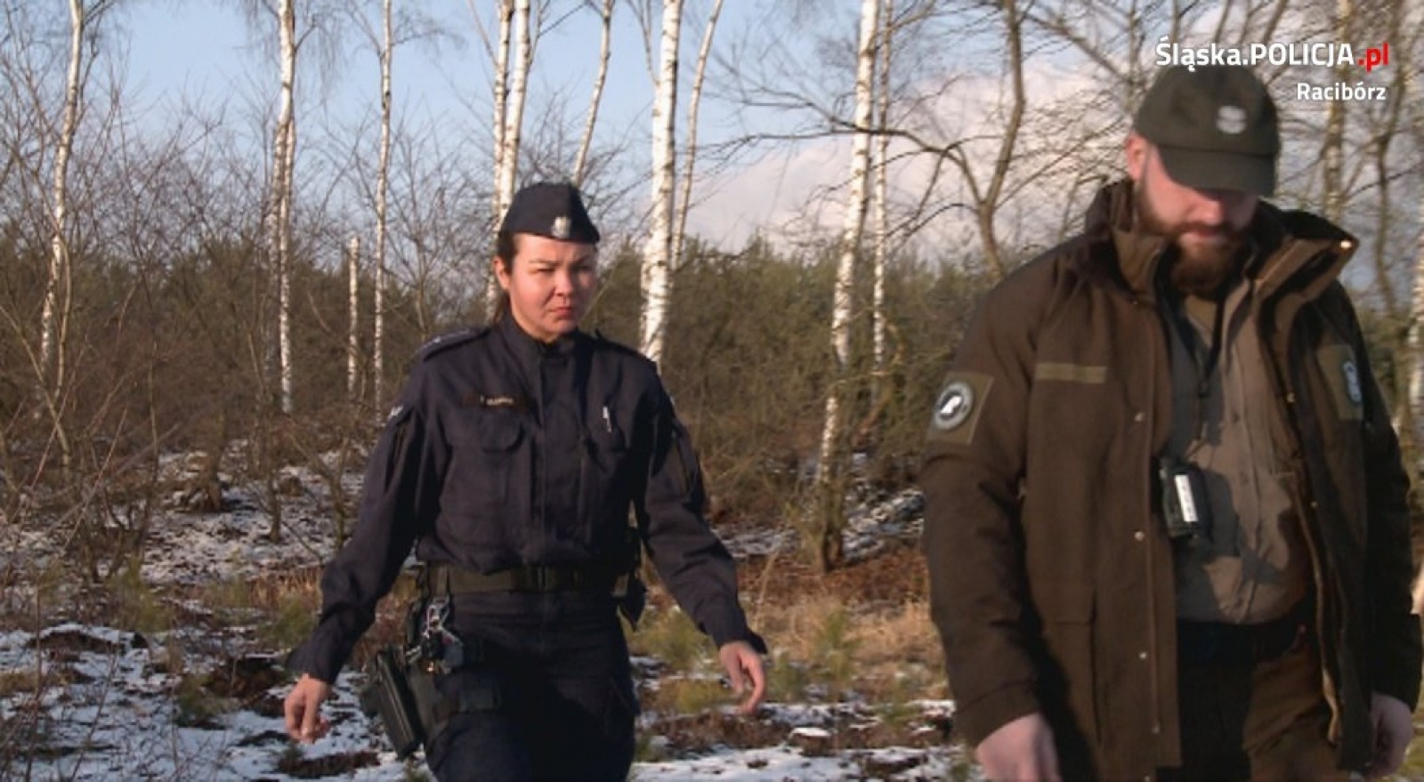 Zdjęcie w galerii na portalu naszraciborz.pl: W tej akcji pilnowano nie tylko choinek. Kradzież gałęzi też jest karana wiadomości z regionu
