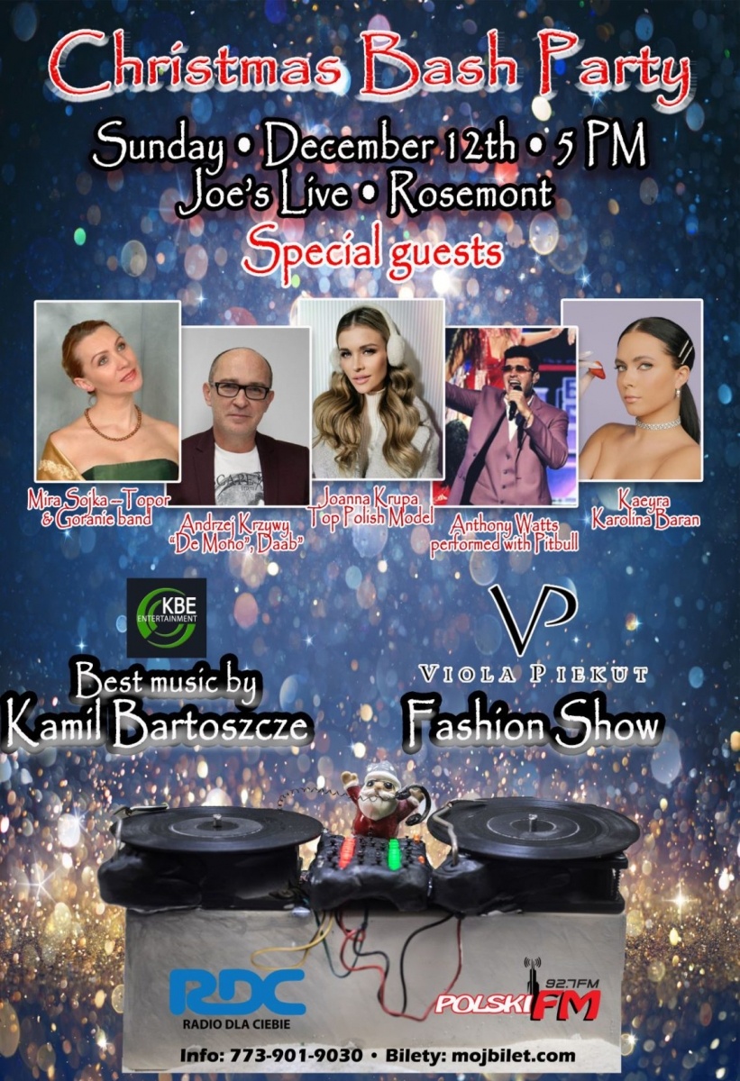 Zdjęcie w galerii na portalu naszraciborz.pl: Xmas Bash Party w Chicago. W tym roku z życzeniami z Raciborza wiadomości z regionu