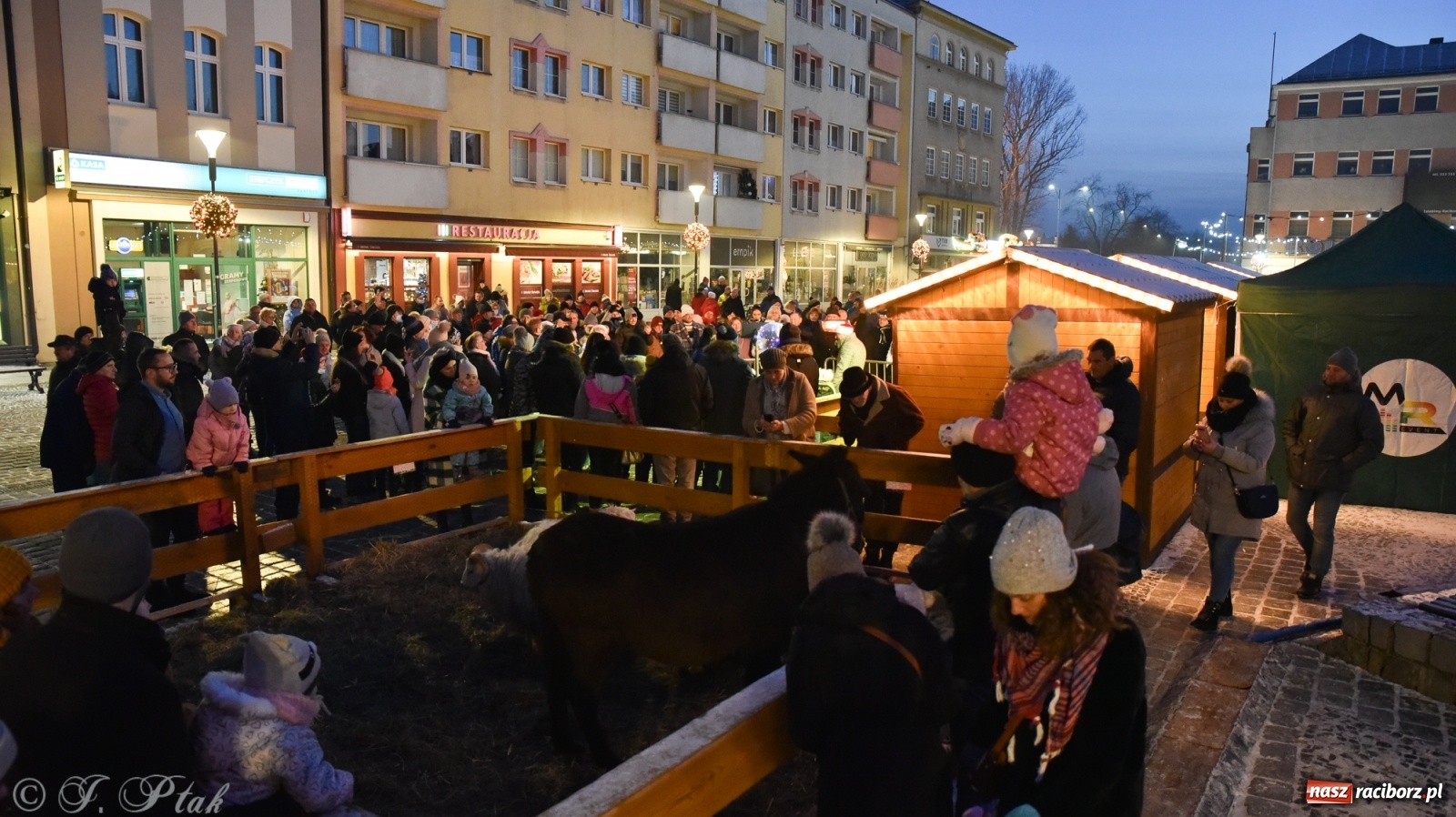 Zdjęcie w galerii na portalu naszraciborz.pl: Świąteczne kolędowanie na raciborskim Rynku [FOTO i WIDEO] wiadomości z regionu