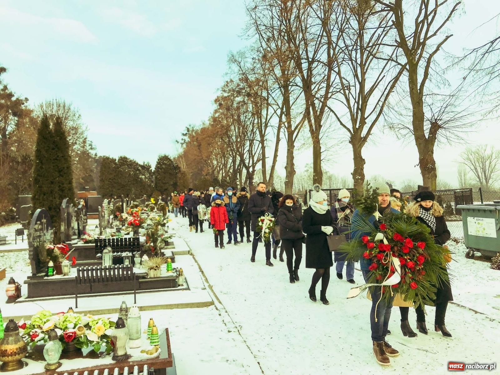 Zdjęcie w galerii na portalu naszraciborz.pl: Na Jeruzalem pożegnano olimpijczyka śp. Michała Rokickiego [FOTO i WIDEO] wiadomości z regionu