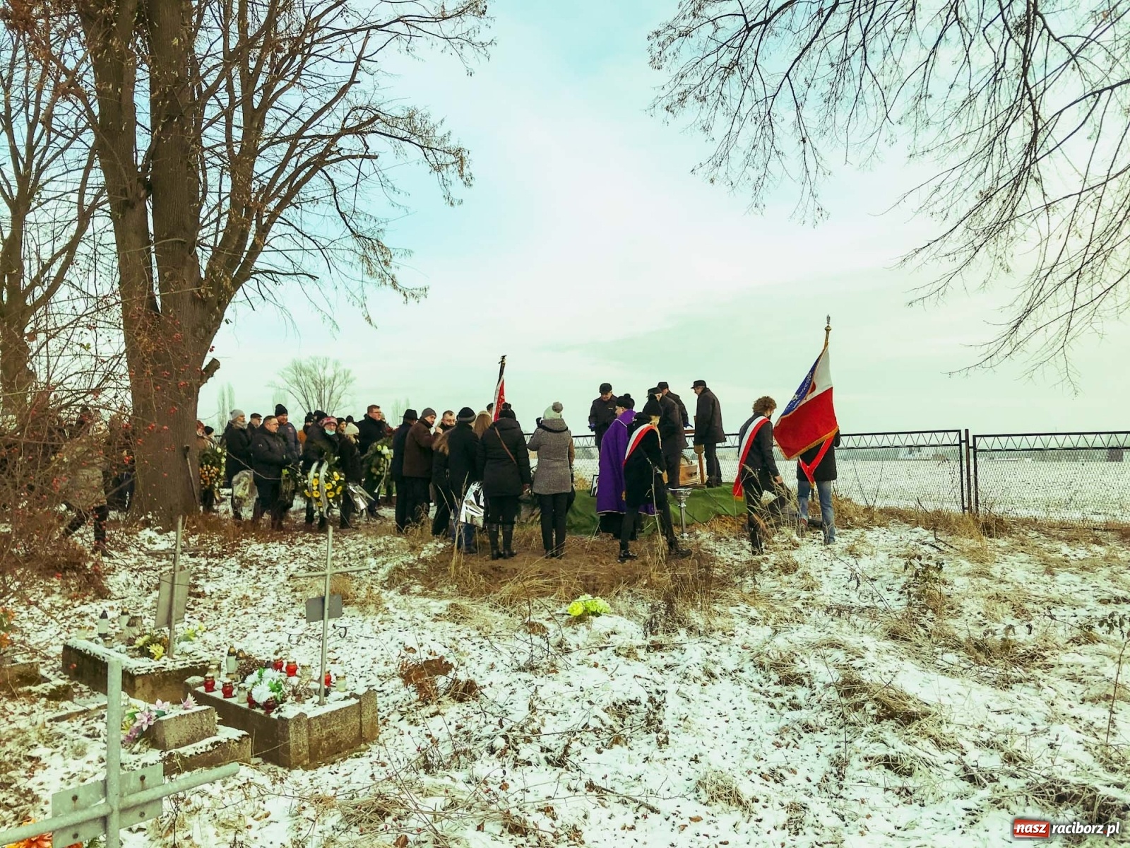 Zdjęcie w galerii na portalu naszraciborz.pl: Na Jeruzalem pożegnano olimpijczyka śp. Michała Rokickiego [FOTO i WIDEO] wiadomości z regionu