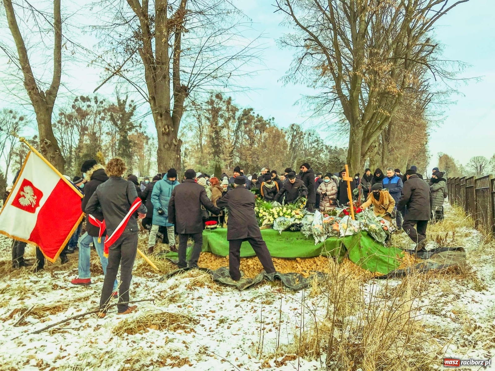 Zdjęcie w galerii na portalu naszraciborz.pl: Na Jeruzalem pożegnano olimpijczyka śp. Michała Rokickiego [FOTO i WIDEO] wiadomości z regionu