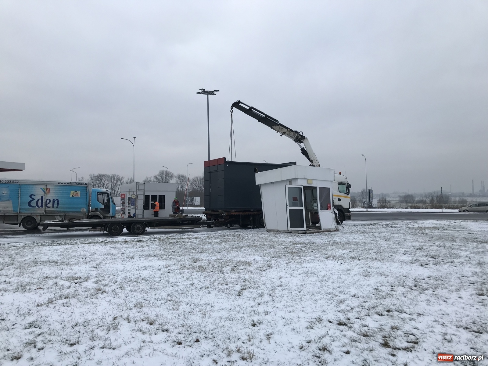 Zdjęcie w galerii na portalu naszraciborz.pl: Auchan Racibórz - operacja punkt kasowy [FOTO] wiadomości z regionu