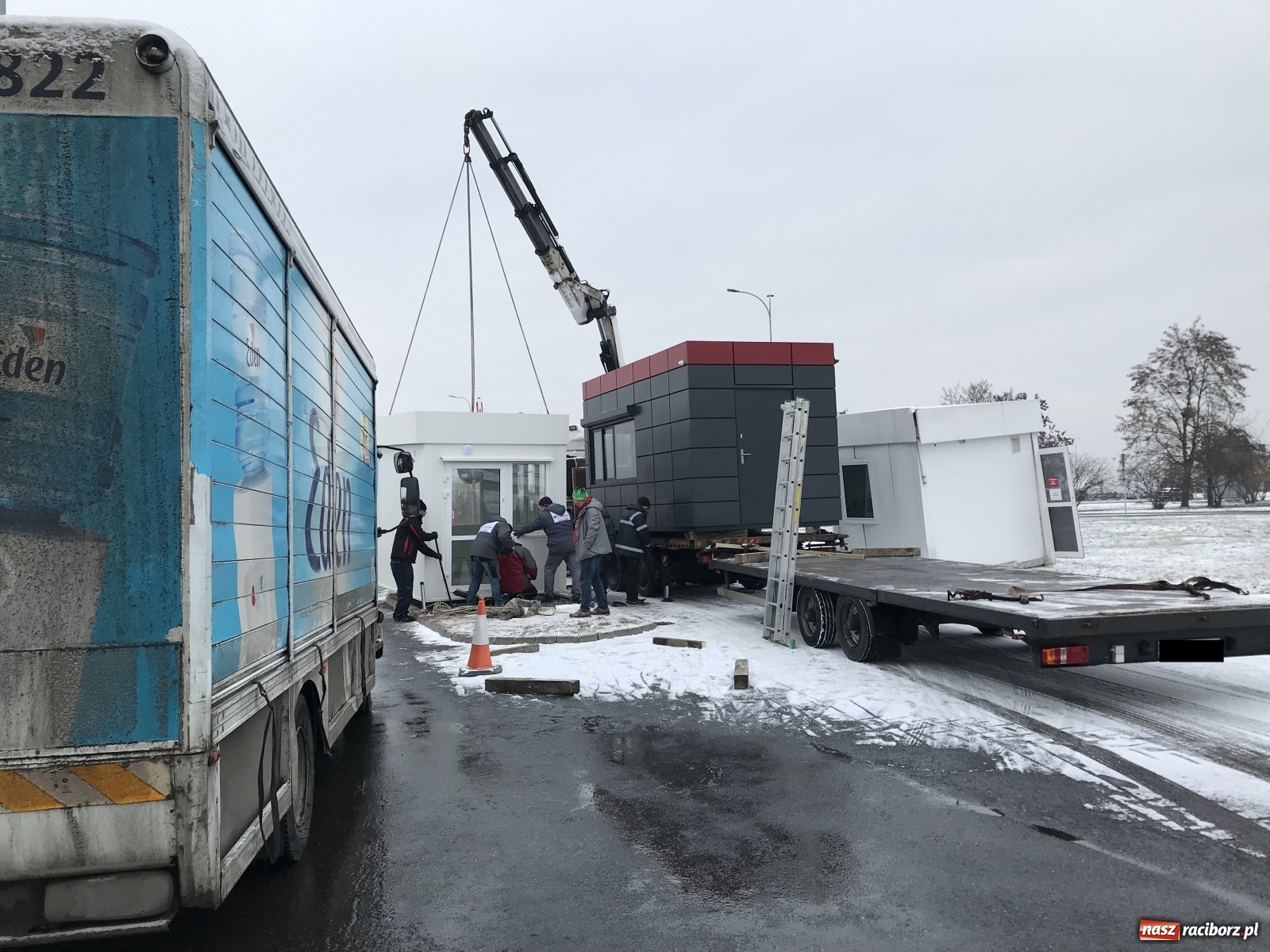 Zdjęcie w galerii na portalu naszraciborz.pl: Auchan Racibórz - operacja punkt kasowy [FOTO] wiadomości z regionu
