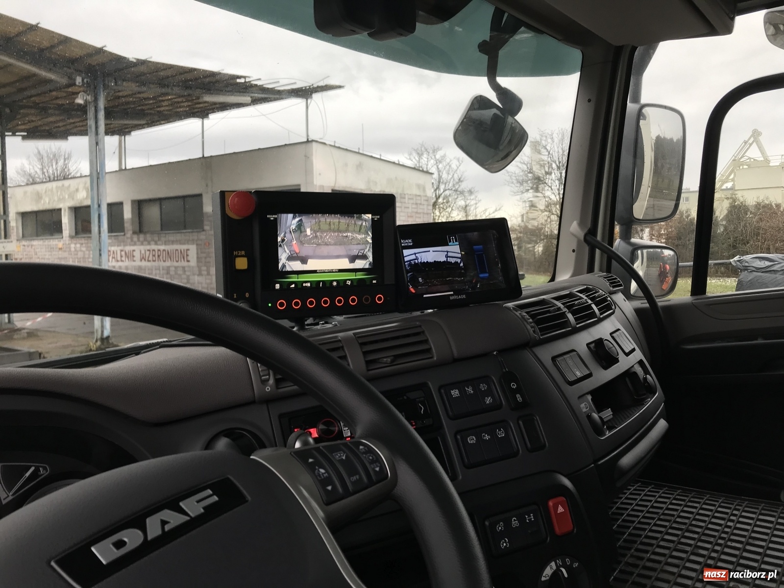 Zdjęcie w galerii na portalu naszraciborz.pl: Pojazd warty milion złotych stanął w bazie PK na Płoni [FOTO i WIDEO] wiadomości z regionu