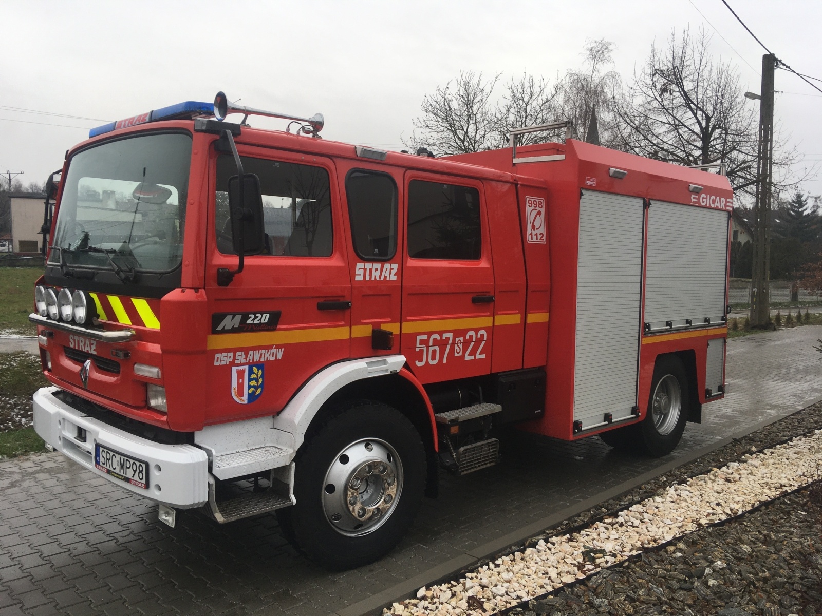 Zdjęcie w galerii na portalu naszraciborz.pl: OSP Sławików wzbogaciła się o młodszy wóz bojowy wiadomości z regionu