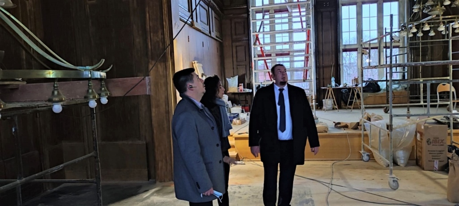 Zdjęcie w galerii na portalu naszraciborz.pl: Ruszył remont auli w Kasprowiczu [FOTO] wiadomości z regionu