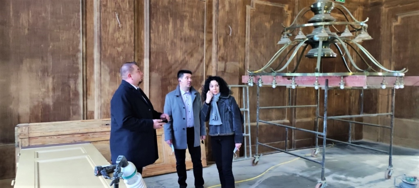 Zdjęcie w galerii na portalu naszraciborz.pl: Ruszył remont auli w Kasprowiczu [FOTO] wiadomości z regionu