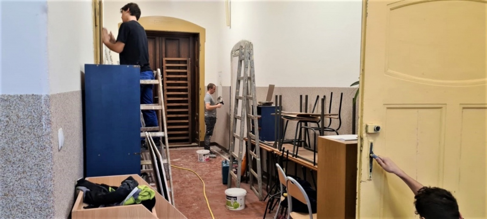 Zdjęcie w galerii na portalu naszraciborz.pl: Ruszył remont auli w Kasprowiczu [FOTO] wiadomości z regionu