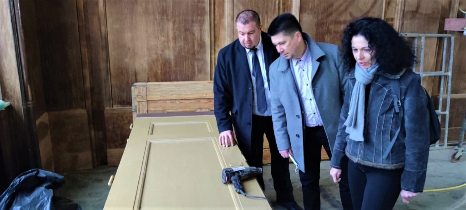 Zdjęcie w galerii na portalu naszraciborz.pl: Ruszył remont auli w Kasprowiczu [FOTO] wiadomości z regionu