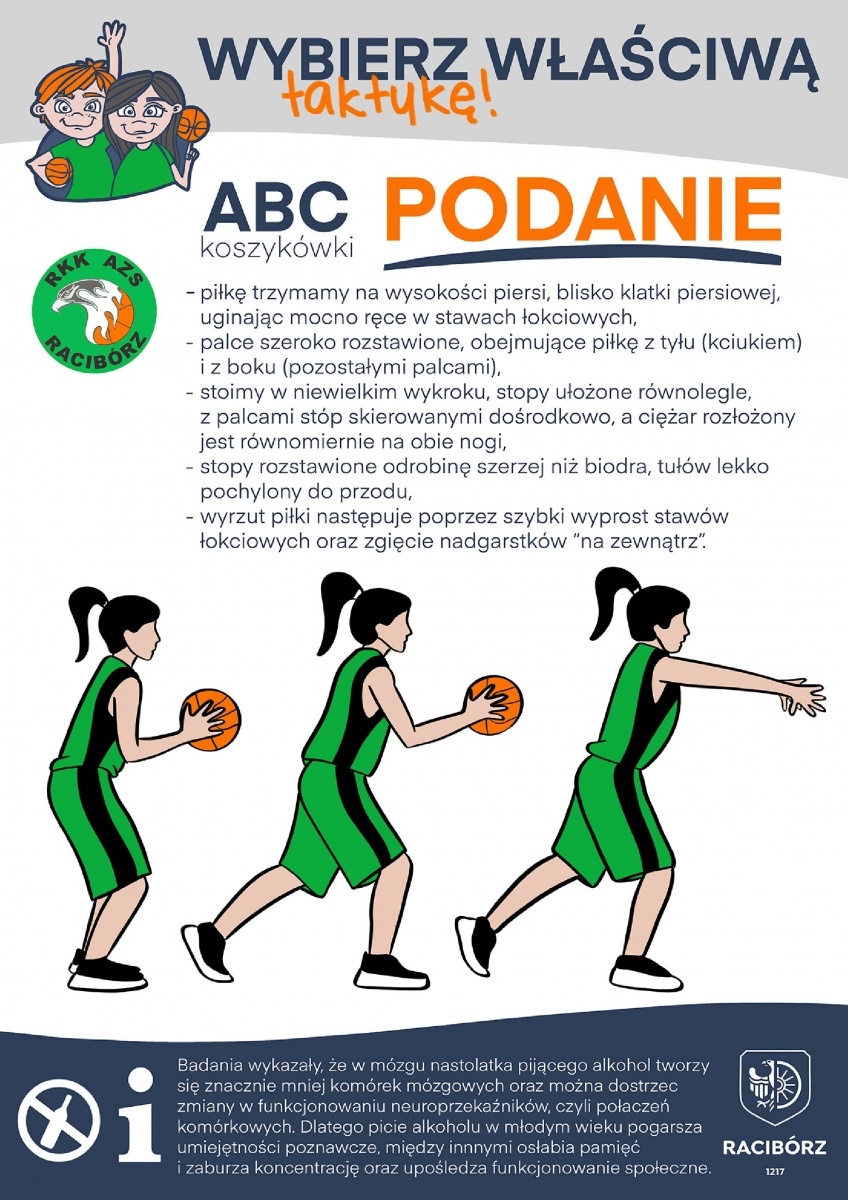 Zdjęcie w galerii na portalu naszraciborz.pl: Wybierz właściwą taktykę - RKK AZS Racibórz przestrzega przed używkami wiadomości z regionu