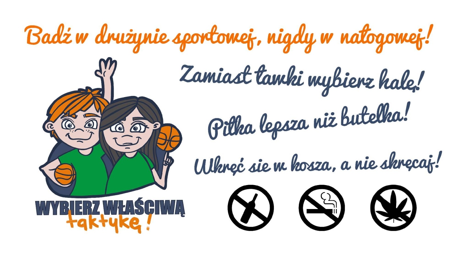 Zdjęcie w galerii na portalu naszraciborz.pl: Wybierz właściwą taktykę - RKK AZS Racibórz przestrzega przed używkami wiadomości z regionu