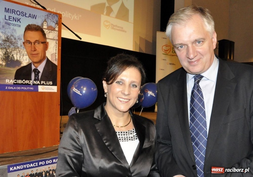 Zdjęcie w galerii na portalu naszraciborz.pl: Konwencja PO: lekcja z Gowinem wiadomości z regionu