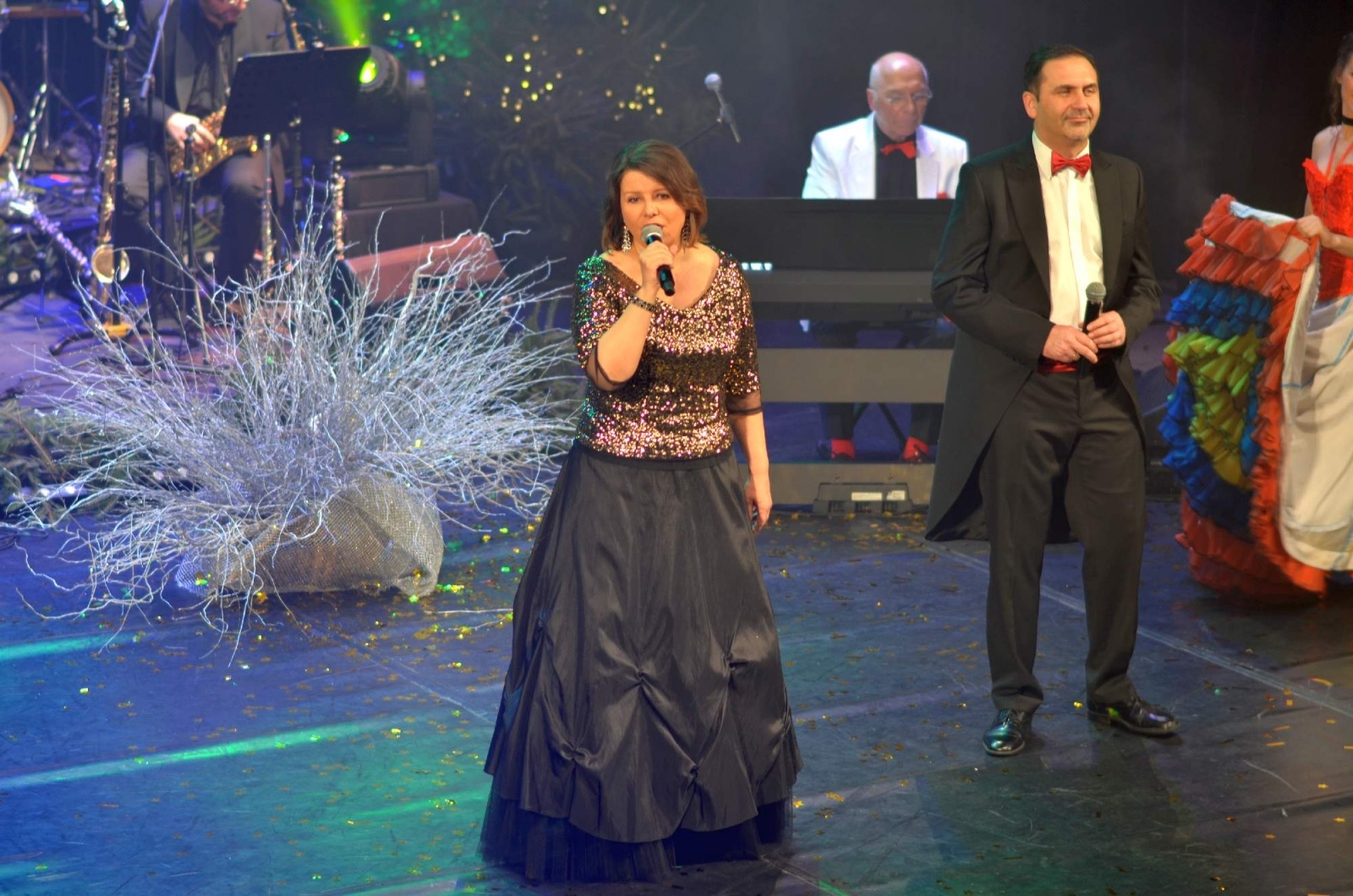 Zdjęcie w galerii na portalu naszraciborz.pl: Muzyka magicznej nocy. Tak w RCK-u witano nowy rok wiadomości z regionu