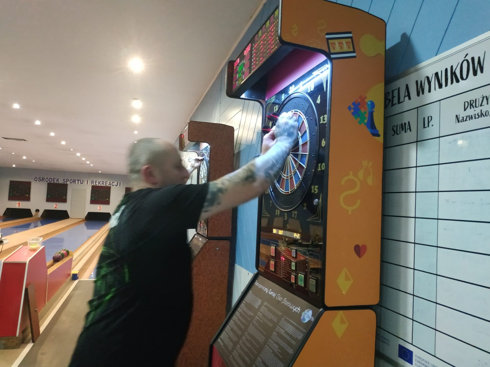 Zdjęcie w galerii na portalu naszraciborz.pl: Noworoczny turniej darta na start cyklu Grand Prix [FOTO] wiadomości z regionu