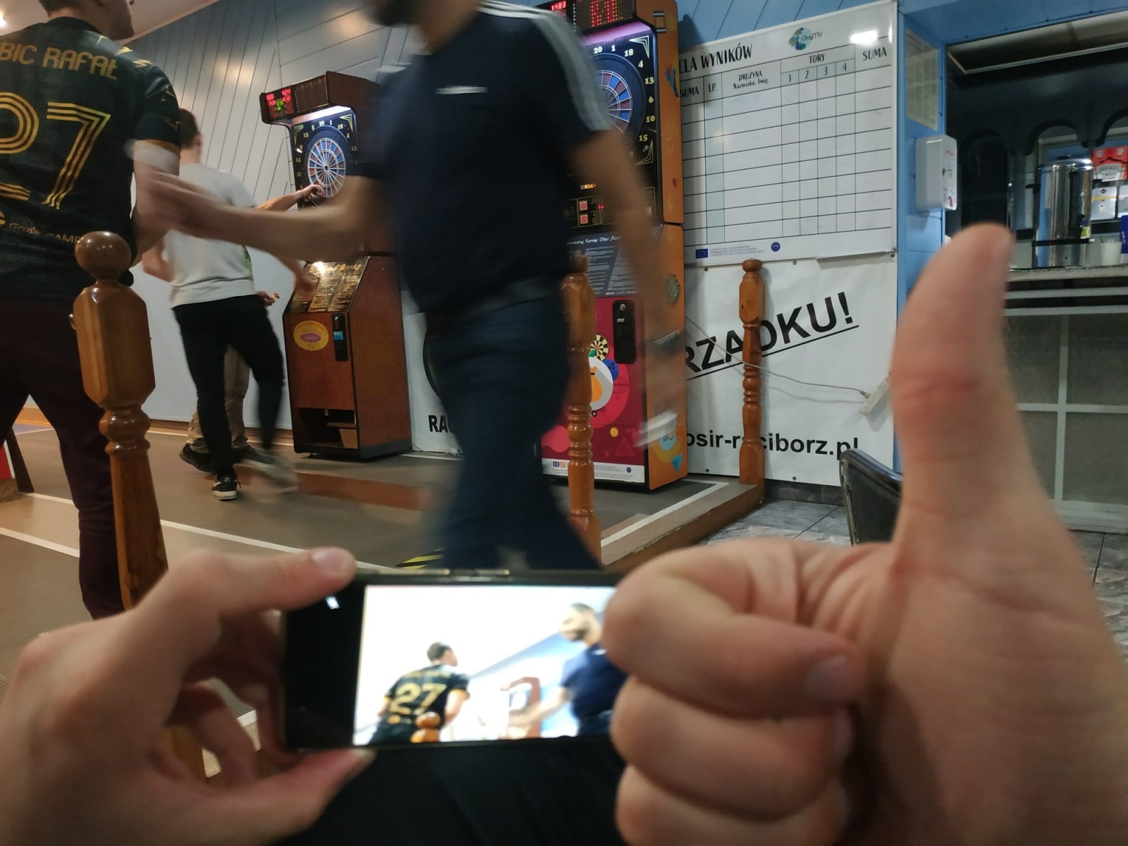 Zdjęcie w galerii na portalu naszraciborz.pl: Noworoczny turniej darta na start cyklu Grand Prix [FOTO] wiadomości z regionu