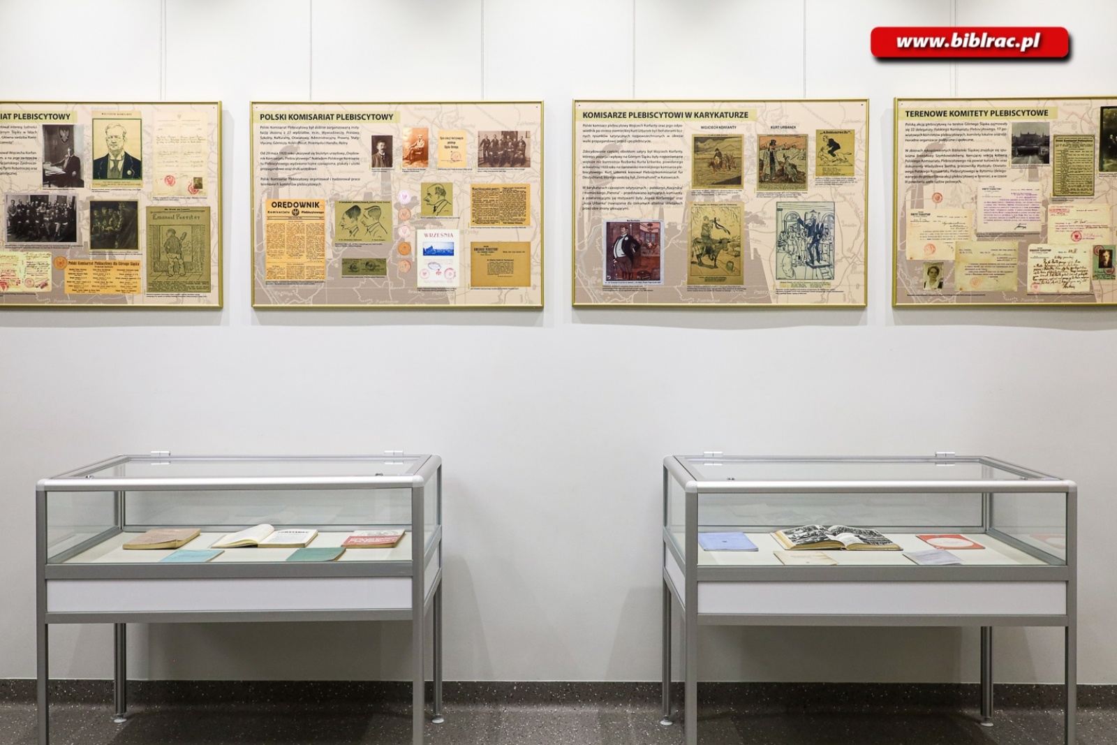 Zdjęcie w galerii na portalu naszraciborz.pl: Biblioteka zaprasza na wystawę poświęconą historii Górnego Śląska wiadomości z regionu