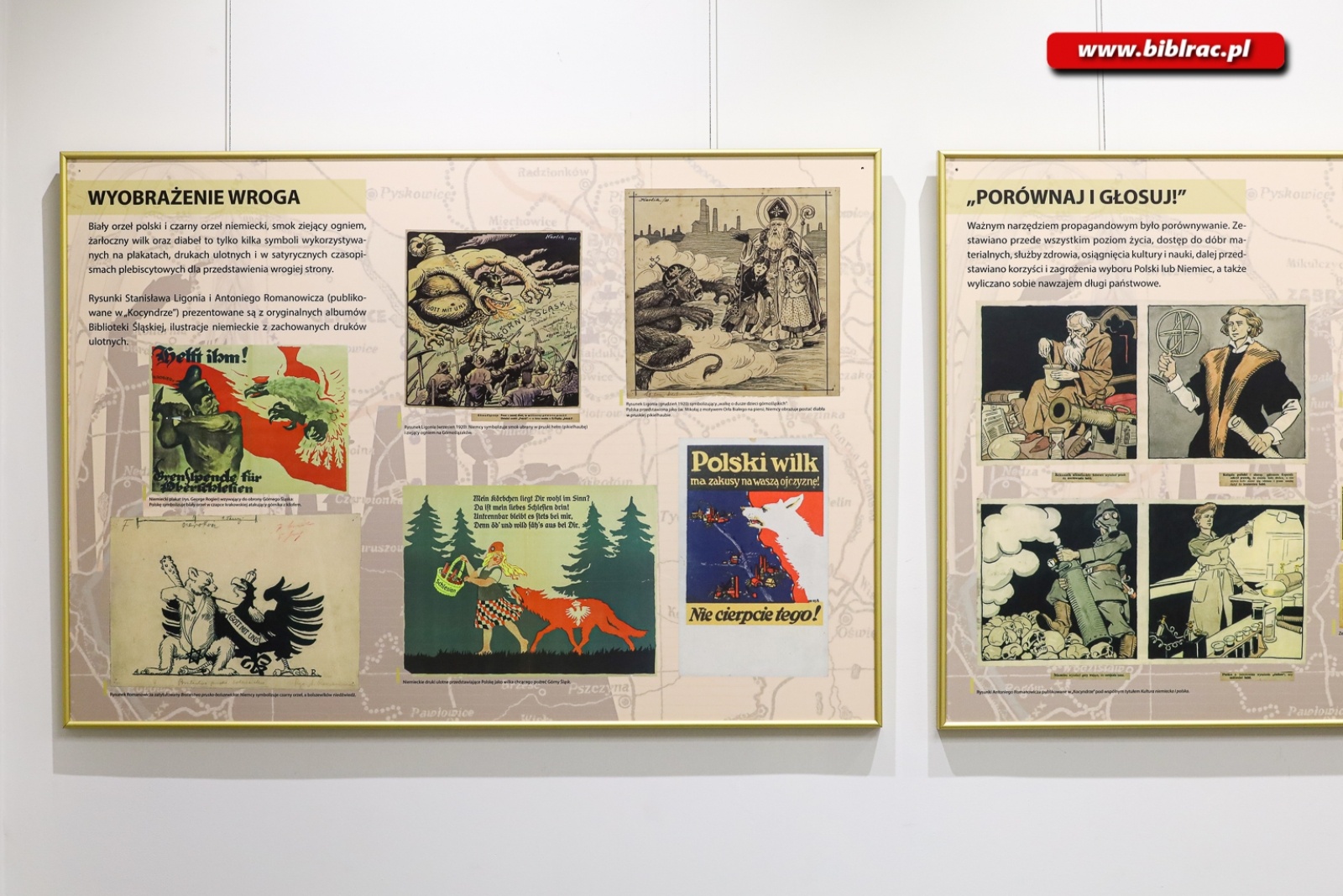 Zdjęcie w galerii na portalu naszraciborz.pl: Biblioteka zaprasza na wystawę poświęconą historii Górnego Śląska wiadomości z regionu