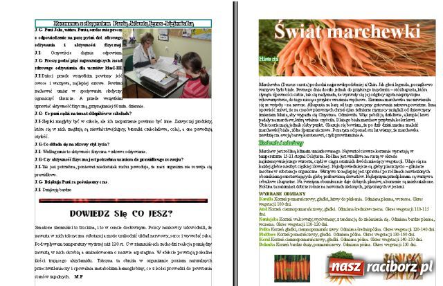 Zdjęcie w galerii na portalu naszraciborz.pl: Aktywnie po zdrowie w SP 4 wiadomości z regionu