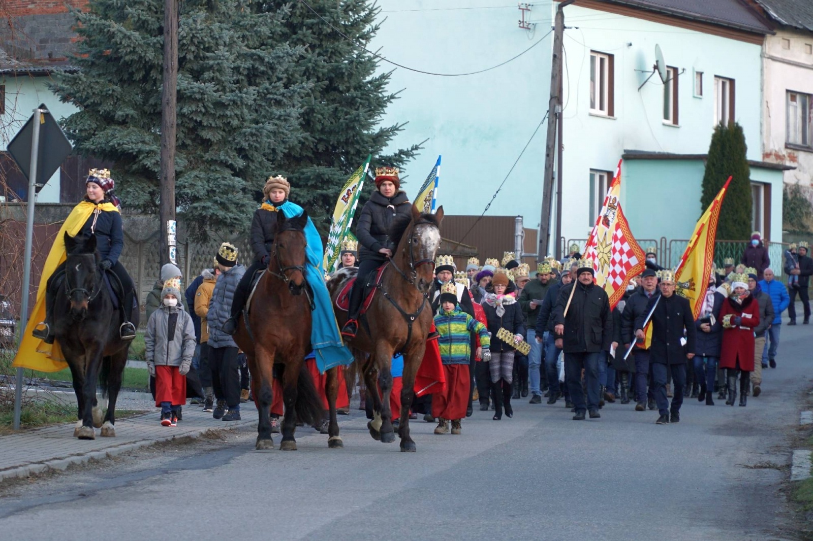 Zdjęcie w galerii na portalu naszraciborz.pl: Szósty Orszak Trzech Króli w Gamowie [FOTO] wiadomości z regionu
