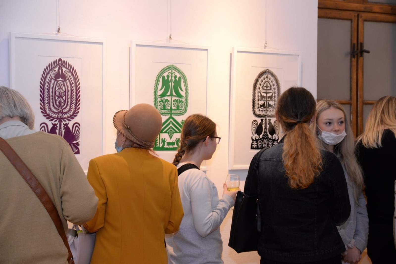 Zdjęcie w galerii na portalu naszraciborz.pl: Podróże wycinanek zawitały do Raciborza wiadomości z regionu