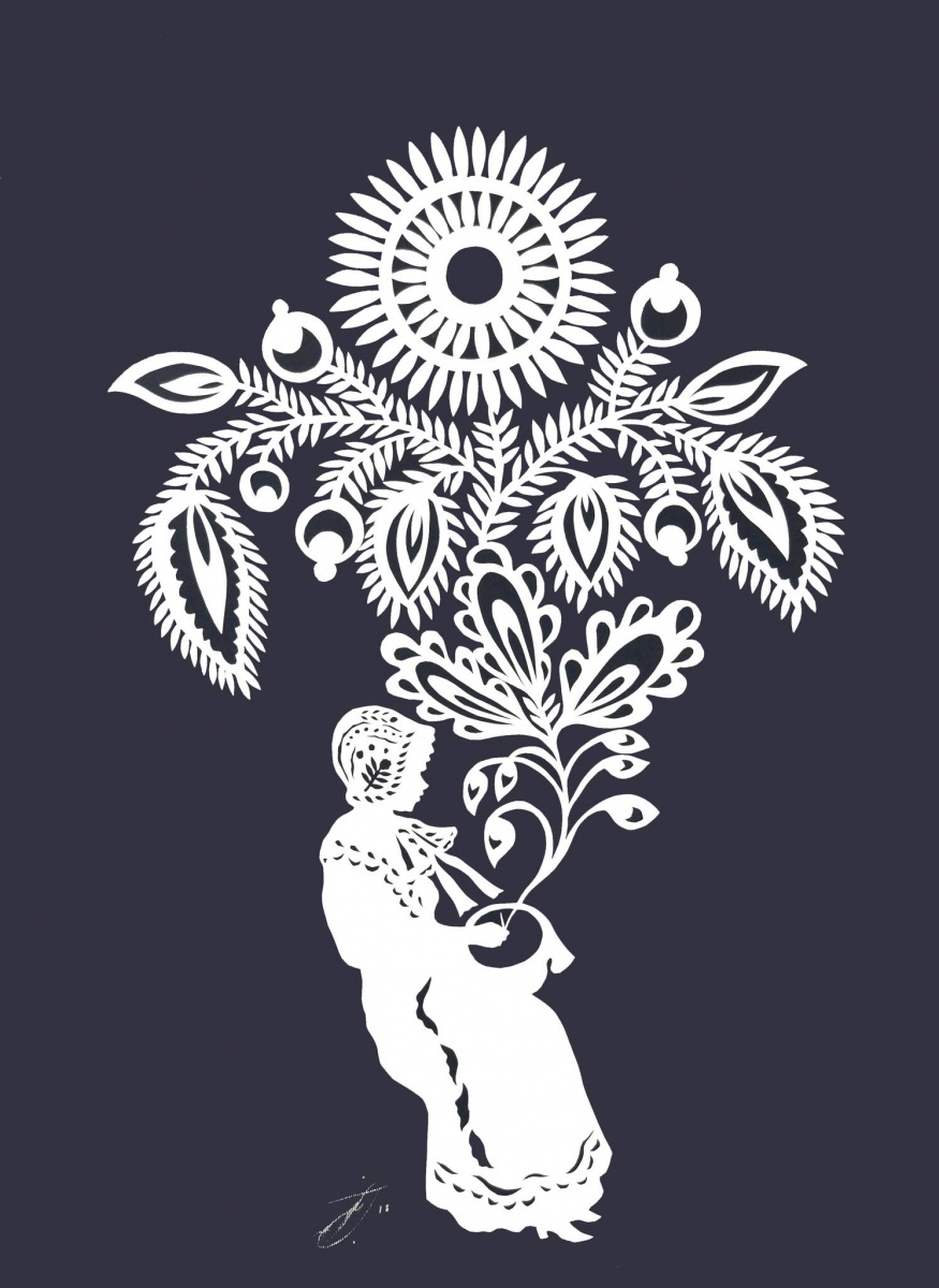 Zdjęcie w galerii na portalu naszraciborz.pl: Podróże wycinanek zawitały do Raciborza wiadomości z regionu