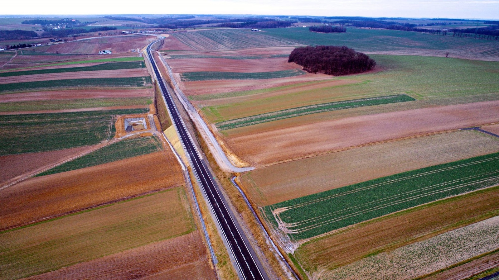 Zdjęcie w galerii na portalu naszraciborz.pl: Raport z budowy wschodniej obwodnicy Raciborza [WIDEO, FOTO] wiadomości z regionu