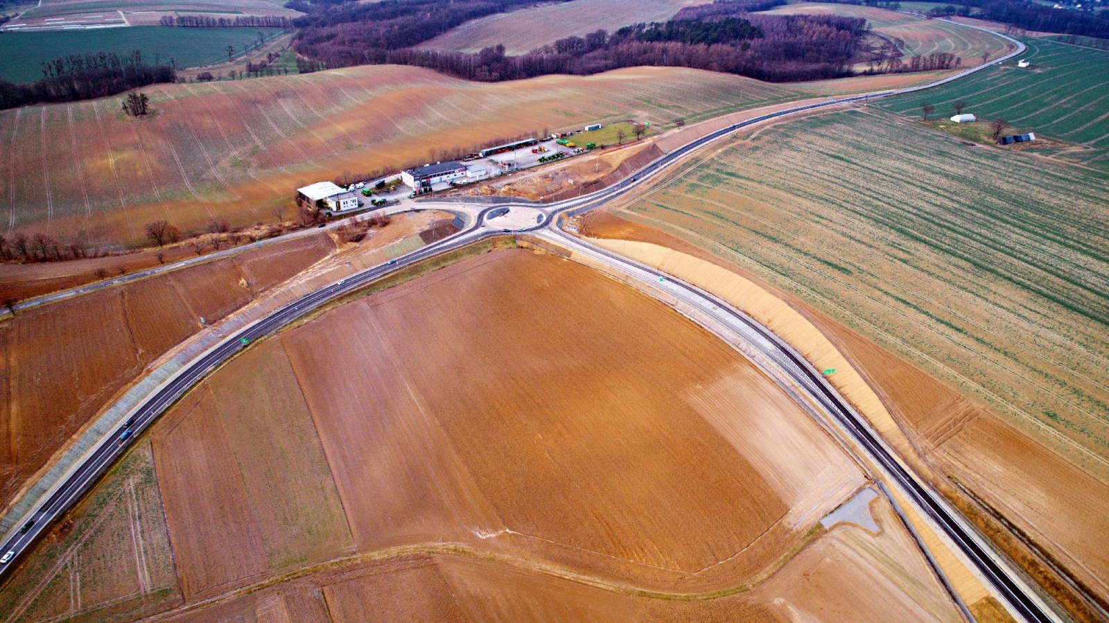 Zdjęcie w galerii na portalu naszraciborz.pl: Raport z budowy wschodniej obwodnicy Raciborza [WIDEO, FOTO] wiadomości z regionu