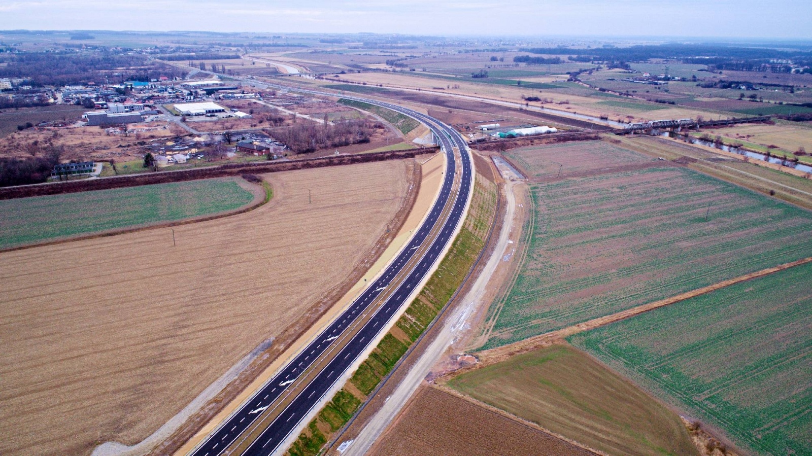 Zdjęcie w galerii na portalu naszraciborz.pl: Raport z budowy wschodniej obwodnicy Raciborza [WIDEO, FOTO] wiadomości z regionu