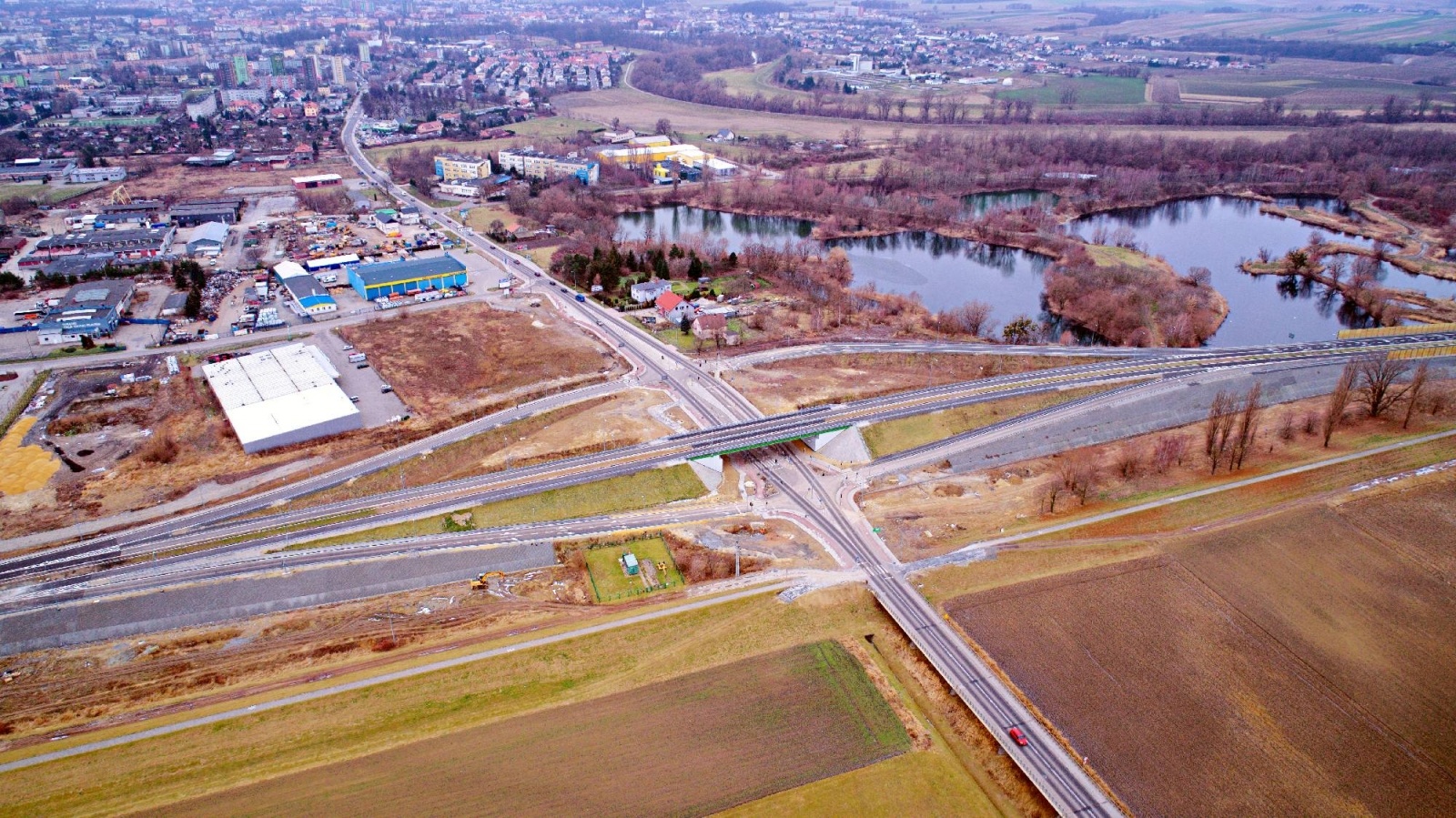 Zdjęcie w galerii na portalu naszraciborz.pl: Raport z budowy wschodniej obwodnicy Raciborza [WIDEO, FOTO] wiadomości z regionu