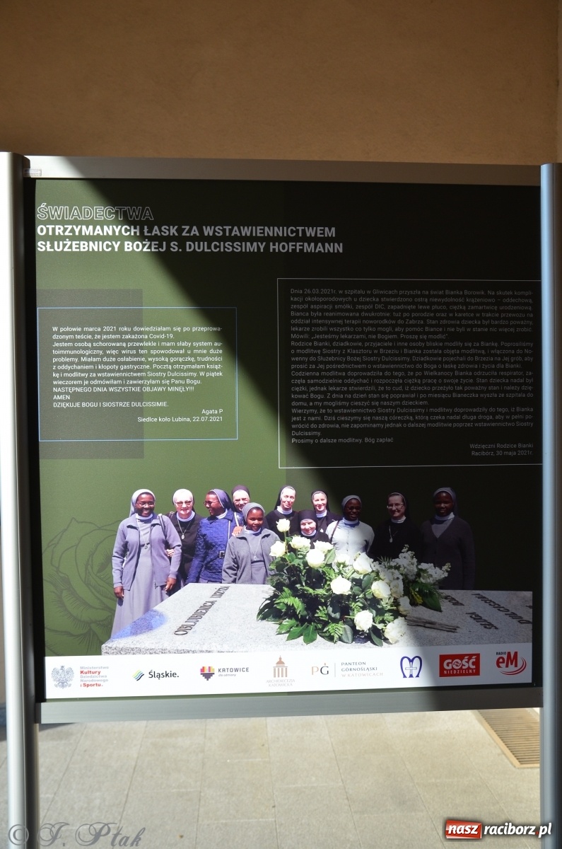 Zdjęcie w galerii na portalu naszraciborz.pl: Wystawa o Słudze Bożej w raciborskich parafiach wiadomości z regionu