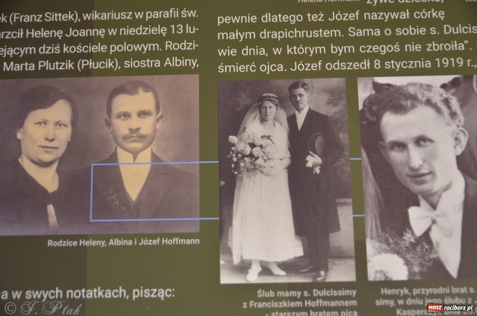 Zdjęcie w galerii na portalu naszraciborz.pl: Wystawa o Słudze Bożej w raciborskich parafiach wiadomości z regionu
